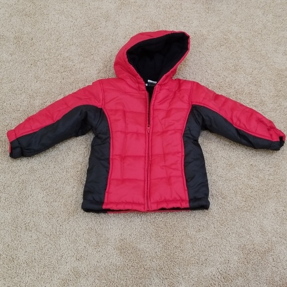 Atheltic Works Toddlers 4T Red/Black Jacket